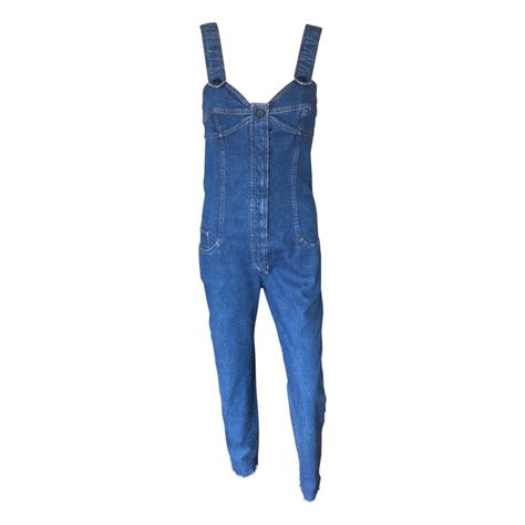 chanel denim jumpsuit sale.